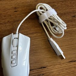Redragon Cobra M711W Wired USB Optical Gaming Mouse White 10000 DPI 5 Buttons