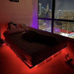 Queen Size Floating Bed Frame