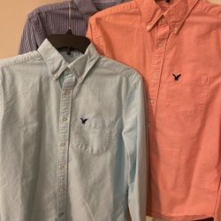 American Eagle Shirt lot of 3 size small