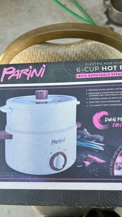 Parini 6-Cup Electric Non-Stick Hot Pot