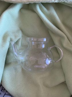 Princess House glass heritage teapot