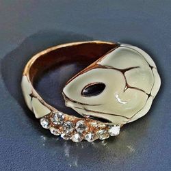 Betsey Johnson Rattlesnake Ring Size 7