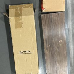 New Bamboo Floating Shelves