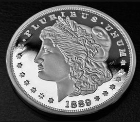 $1 1889 CC Morgan dollar ( COPY)