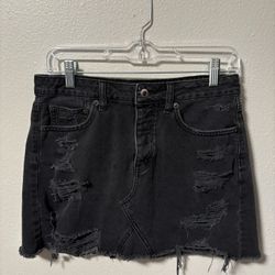 Womens American Eagle Denim Skirt