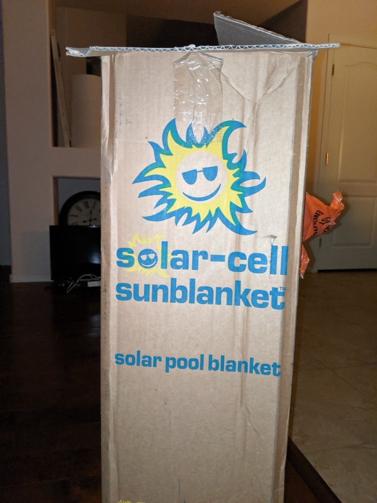 Solar blanket (hot tub)