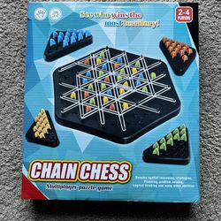 Game chain chess. New