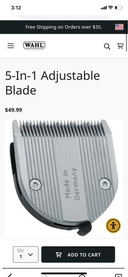 Wahl Precision Blade 1(contact info removed)