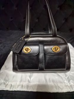 Authentic Coach Twin Turn Lock 20 black