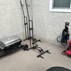 2 Vertical Bike Racks