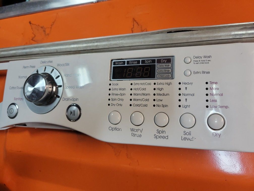 LG Washer Control Panel and Electronics - WM2455HW