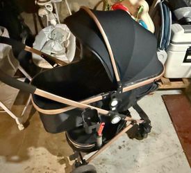 Baby stroller and car seat