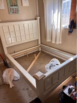 full size bed frame NEED GONE ASAP