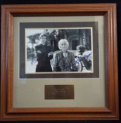 Richard Chamberlain And Barbara  Stanwyck Autographed Photo