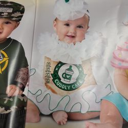 Infant cappuccino, Halloween costume size 6/12 , 12/18 