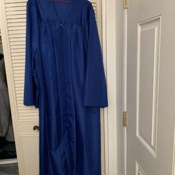 Royal Blue Cap And Gown 