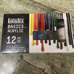 Basics Acrylic Paint Colors Paint Brushes Crayons