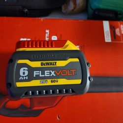 Dewalt Flexvolt 6ah New Open Box 