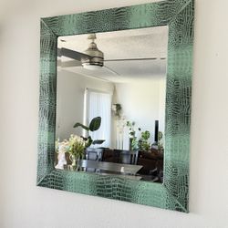 90s Crocodile Mirror