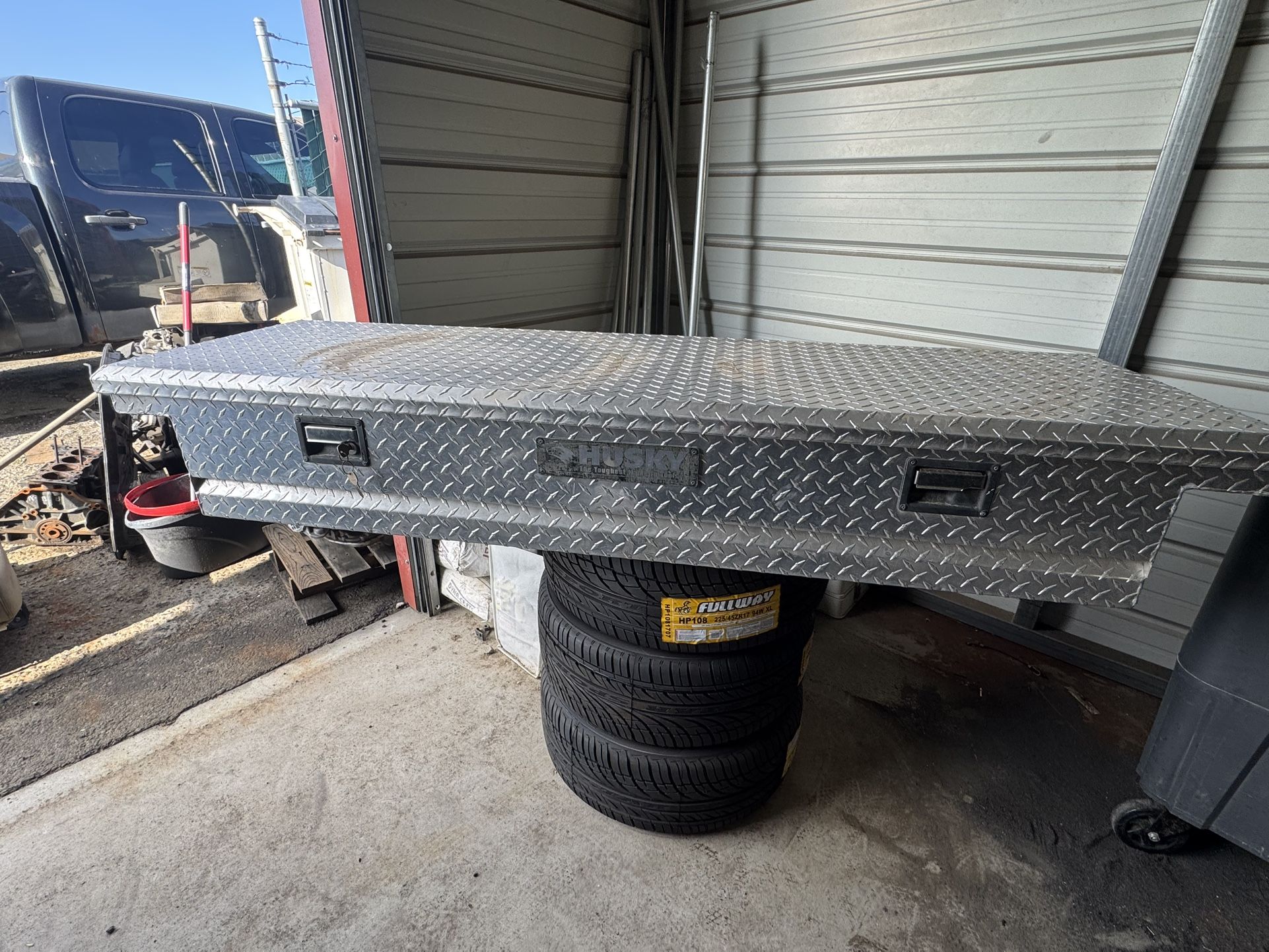 Truck Toolbox With Keys 
