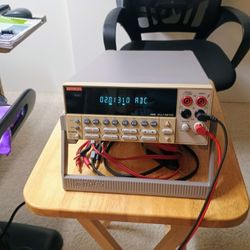 Keithley 2000 Benchtop 6-1/2 Digit Multimeter With 4 wire Kelvin probes