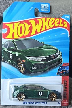Hot Wheels Honda Civic Type R.