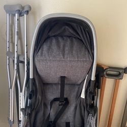 Baby Gate, Pet Gate , FREE Crutches 