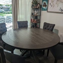 Dinner Table With 6 Chairs 