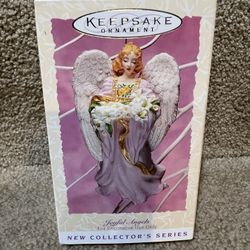 1996 Hallmark Keepsake Easter Ornament Joyful Angels First in Series