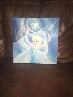 Frozen canvas Elsa