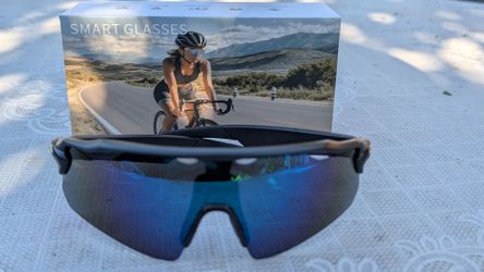 Cycling Smart Glasses (Blue)