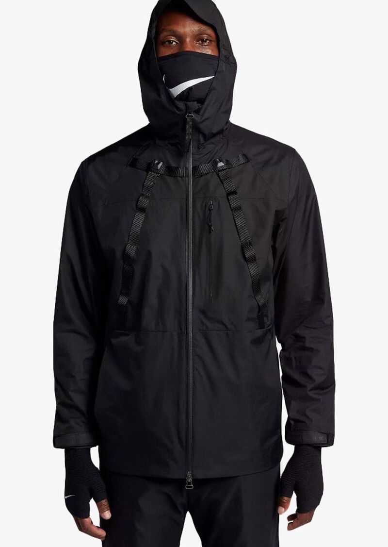 Nike MMW Matthew Williams beryllium face mask black rain jacket men's Medium DS brand new for Sale in Portland, OR - OfferUp