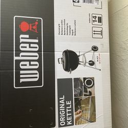 Weber Original Kettle 18 Inch Charcoal Grill, Black