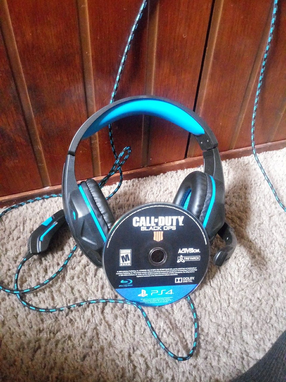 Gaming headphones and Black ops 4