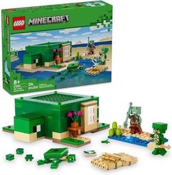 Lego Minecraft Turtle house and The Armory
