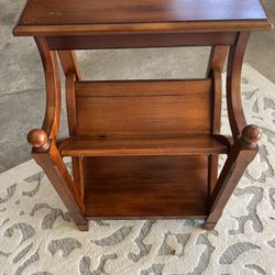 Solid Wood Side  Table