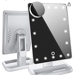Vanity Makeup Mirror with Lights Bluetooth