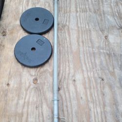 Bar and weights