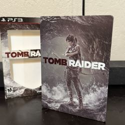 Tomb Raider (PS3) With Steelbook