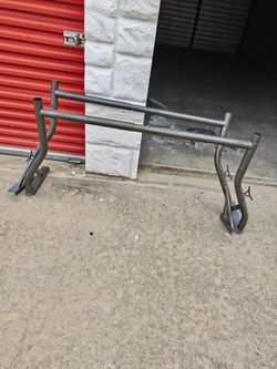 Truck bed ladder rack