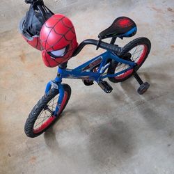 Spider-Man Bike With Training Wheels