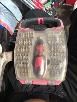 Screw driver bit set