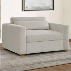 Thomasville Dillard Fabric Twin Size Convertible Sleeper Chair