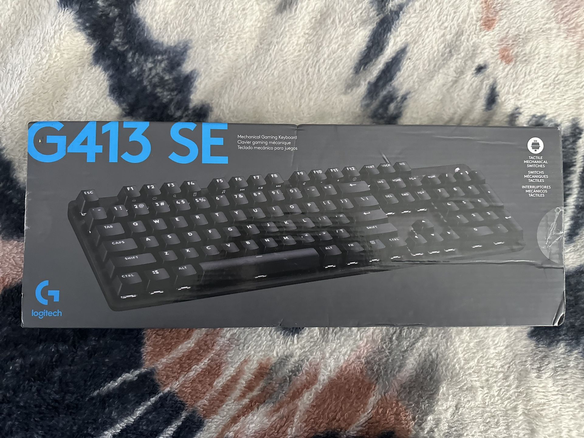 Logitech G413 SE Full-Size Corded Gaming Keyboard