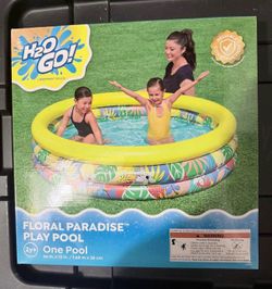 H2O GO floral paradise play pool