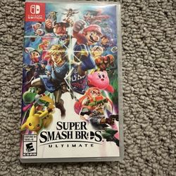 Nintendo Switch Super Smash Bros 