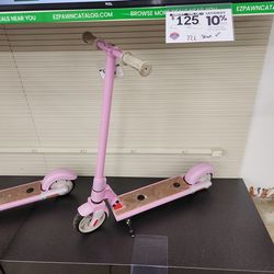 Pink Cotrax manual scooter