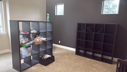Black Cube Storage Shelf / Room Divider - $20 Each