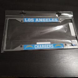 Los Angeles Chargers License Plate Frame