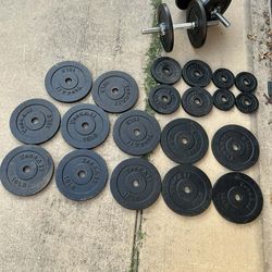 Adjustable dumbbells 200lbs